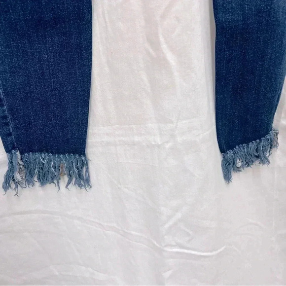 Free People Great Heights Frayed Skinny Jeans. - Picture 8 of 8